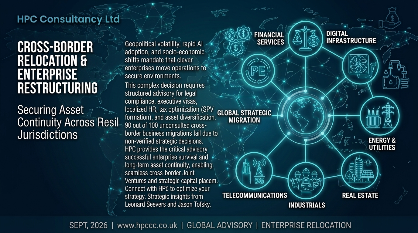 Strategic Business Relocation from Netherlands and Cross Border Advisory